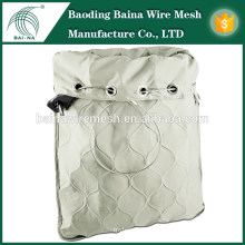 2015 alibaba china manufacture security wire mesh bag stainless protectors